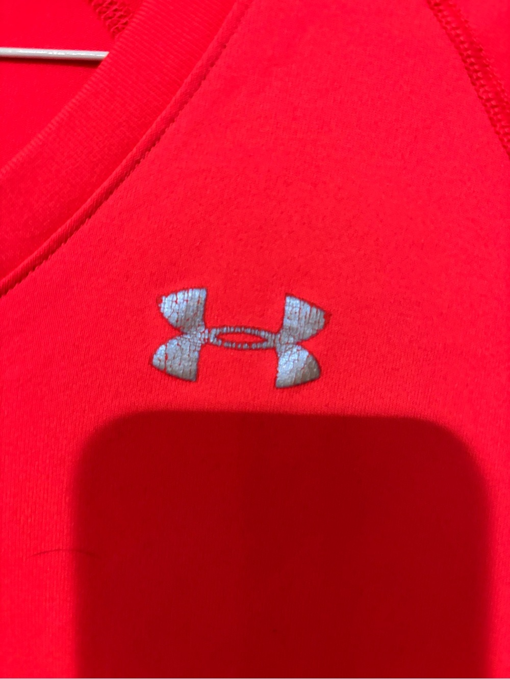 Under Armour Bright Coral Performance V-Neck Tank